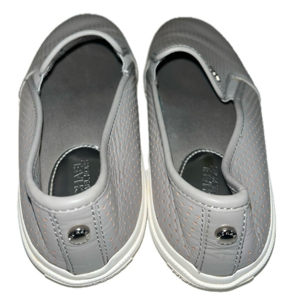 Michael Kors ‘Keaton’ Slip On Gray Leather Size 7.5M - Picture 2 of 13